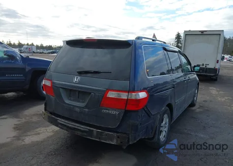 2007 Honda Odyssey Ex-L z USA, uszkodzony, nr VIN 5FNRL38797B077530